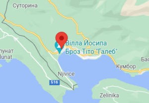 Іхало - Чорногорія - карта