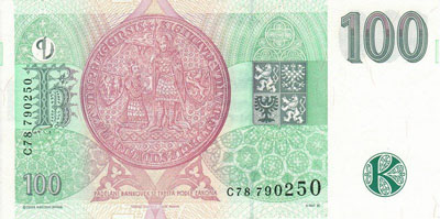 Чеська крона - 100 Крон