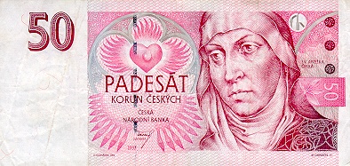 Чеська крона - 50 Крон