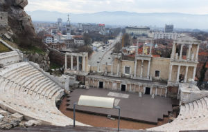 Римський амфітеатр в Пловдиві - Болгарія