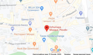 Розташування Мечеті Джумая на карті