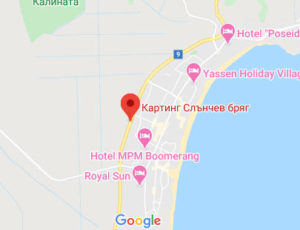 Розташування Пейнтбольного клубу на карті