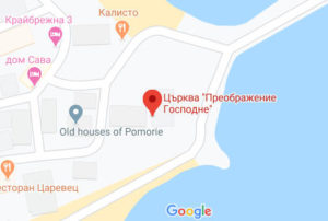 Розташування Церкви Преображення Господнього на карті