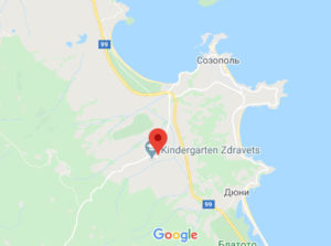 Равадиново - Болгарія - карта