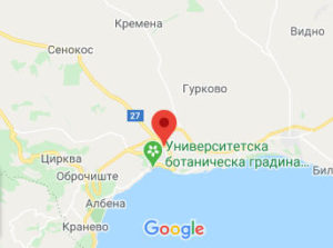 Балчик - Болгарія - карта