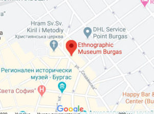 Розташування Етнографічного музею Бургаса на карті