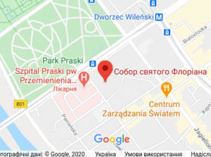 Розташування Кафедрального собору Святого Михайла Архангела на карті