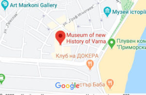 Розташування Музею історії Варни на карті