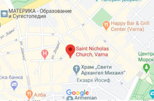 Розташування Церкви Святого Миколая на карті