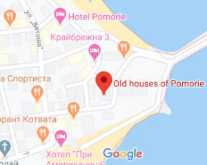 Розташування Заповідника «Старі будинки Поморіє» на карті