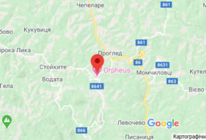 Розташування Гірськолижного курорту Пампорово на карті