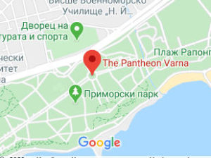 Розташування Пантеону Варни на карті