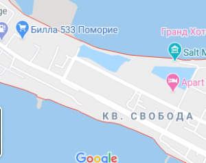 Розташування Соленого озера на карті