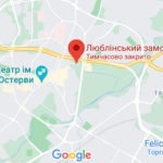 Люблінський замок - Люблін - Польща - карта