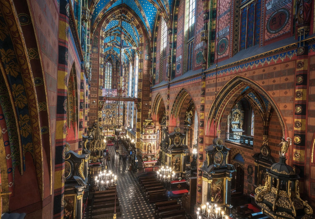 Маріацький костел - Краків - Польща