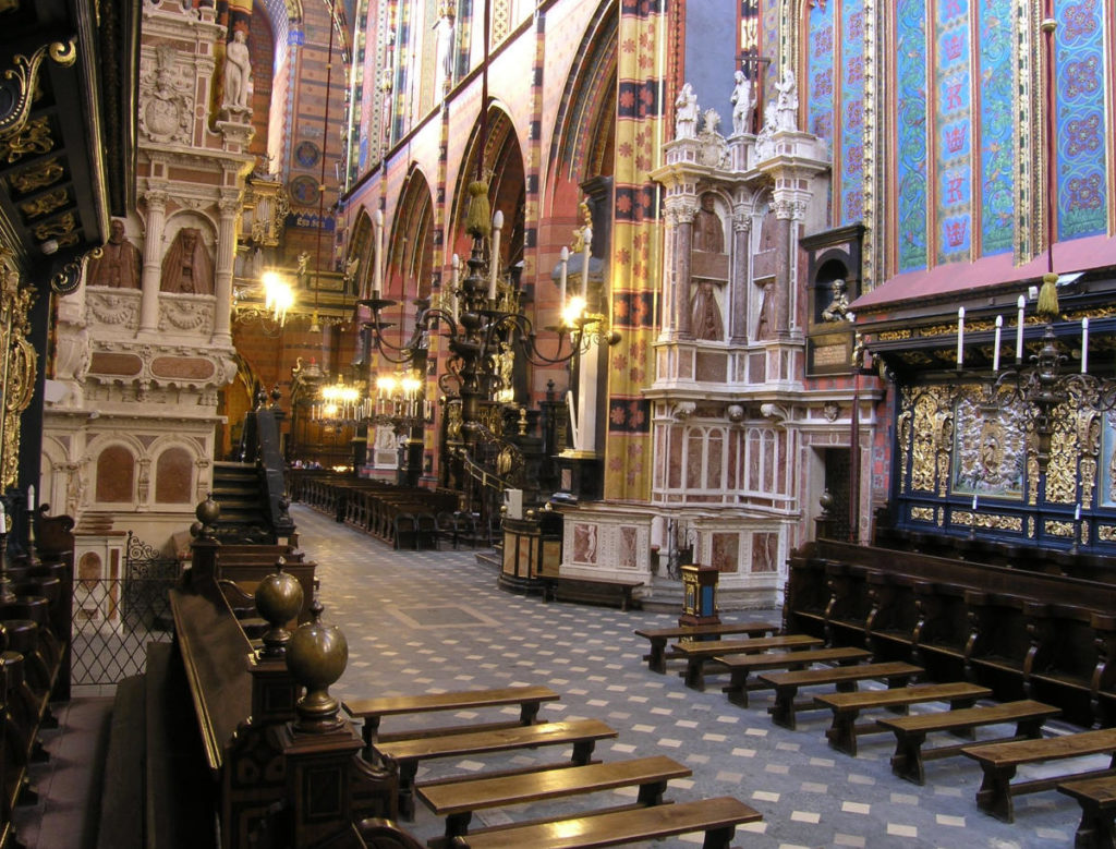 Маріацький костел - Краків - Польща