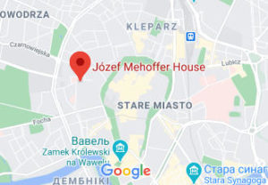 Розташування Будинку Юзефа Мехоффера на карті