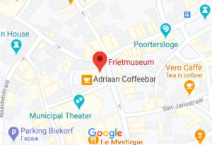 Розташування Музею картоплі фрі на карті