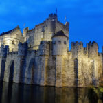 Замок графів Фландрії в Бельгії - Гент - Бельгія