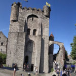 Замок графів Фландрії в Бельгії - Гент - Бельгія