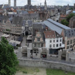 Замок графів Фландрії в Бельгії - Гент - Бельгія