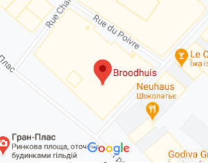 Розташування Музею міста Брюсселя на карті