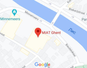 Розташування Музею промисловості, праці та текстилю на карті