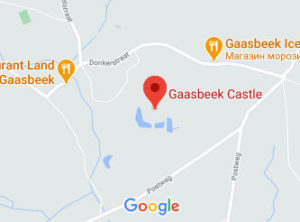 Розташування Замку Гаасбек на карті
