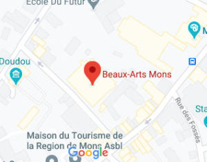 Розташування Музею витончених мистецтв на карті