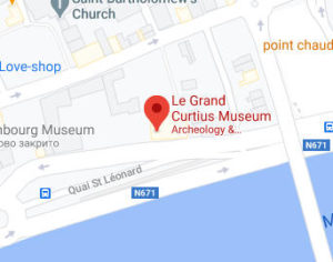 Розташування Музею Курциуса на карті