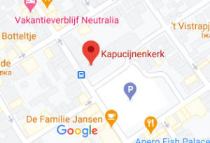 Розташування Церкви капуцинів на карті