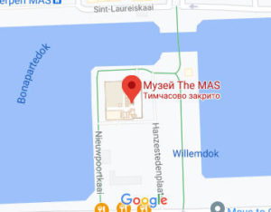 Розташування Музею «Ан де Стром» на карті