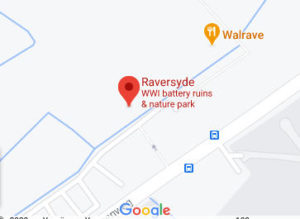 Розташування Музейного комплексу Раверсейде на карті