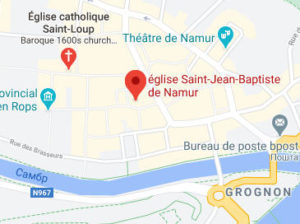 Розташування Церкви Св. Іоанна Хрестителя на карті