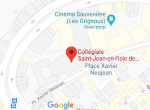 Розташування Церкви Св. Іоанна Богослова на карті