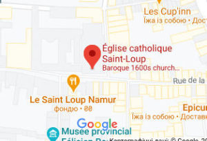 Розташування Церкви Сен-Лу на карті