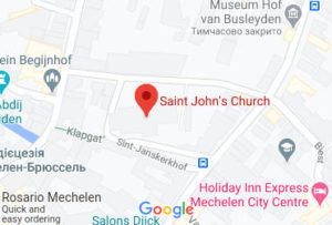 Розташування Церкви Св. Іоанна на карті