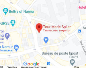 Розташування Вежі Марі Спілар на карті