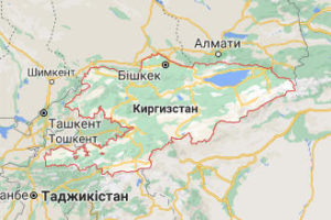 Киргизстан - карта