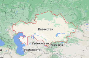 Казахстан - карта