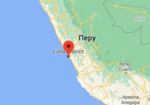 Ліма - Перу - карта