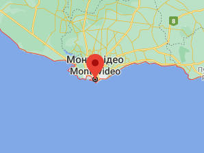 Монтевідео - Уругвай - карта