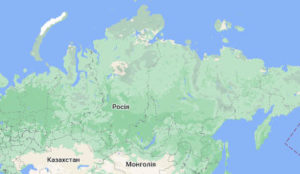 Росія - карта