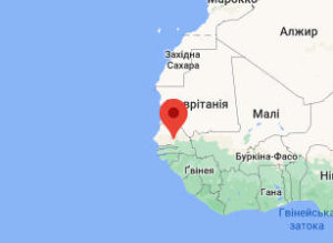 Сенегал - карта