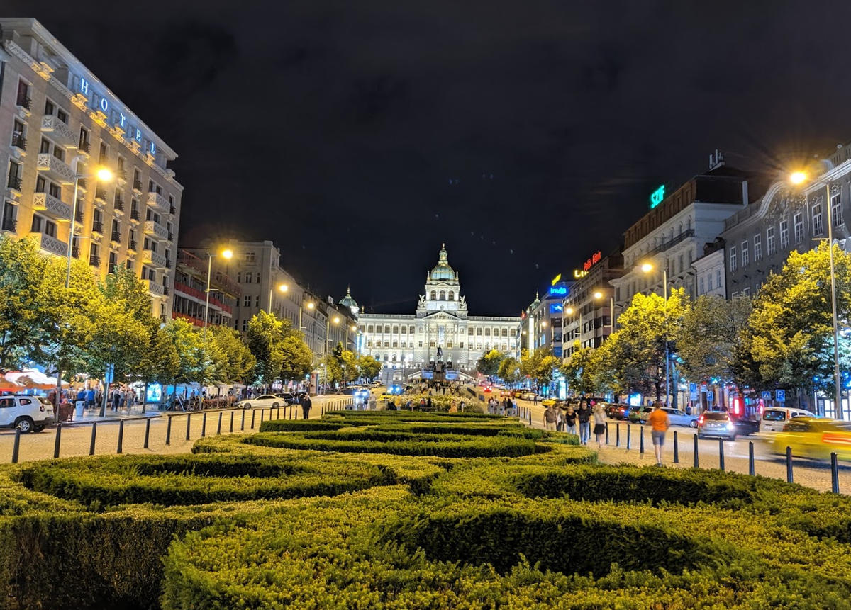 Вацлавська площа - Прага - Чехія