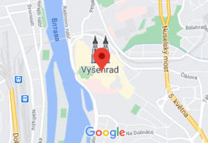 Розташування Вишеграду на карті