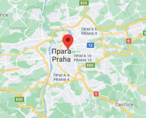 Розташування Жижкова на карті