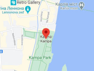 Розташування Острова Кампа на карті