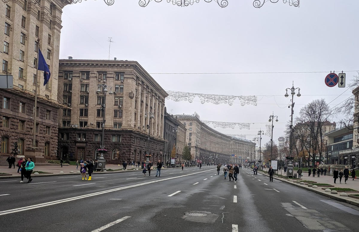 Хрещатик, Київ. Готелі поруч, фото, відео, як добратися - Безвізко.ua