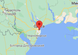 Одеса - Україна - карта